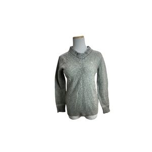 Clride Knit v-neck shape collar sweater